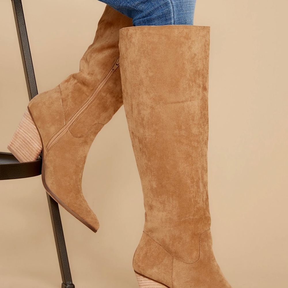 Knee high boots